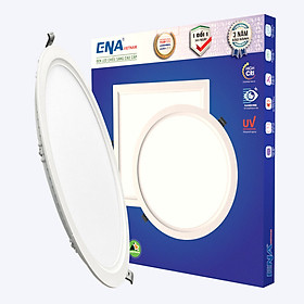 Mua Đèn âm trần dimmer 9w 12w 18w 24w ENA AF điều chỉnh độ sáng ánh sáng Trắng Vàng Trung tính
