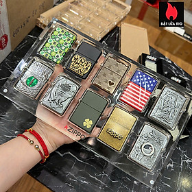 Khay Mica trưng bày và bảo quản Zippo 10 ô
