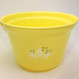 Xô nhựa trẻ em Nakaya Children's Bucket Bear 2.2L - Hàng nội địa Nhật Bản nhập khẩu chính hãng