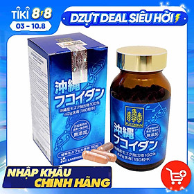 Viên Uống Kanehide Bio Fucoidan Okinawa Hộ Trợ Ức Chế Tăng Trưởng Tế Bào Ung Thư - Hộp 180 Viên