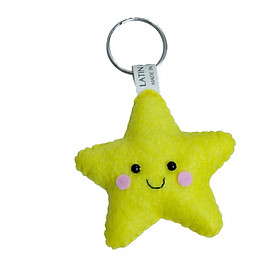 Móc Khóa Sao Vàng  LaTin Handmade LT766