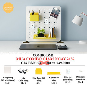 Mua Bảng lỗ Pegboard Dola Home cao cấp dạng chân đứng để bàn để dụng cụ làm việc  tai nghe  mô hình  bàn phím  laptop