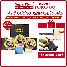 Kem tẩy gương, kính chiếu hậu ô tô TOKO 60 M - Tẩy ố gương, tẩy cặn canxi