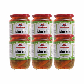 Kim Chi Sông Hương Foods 390g combo 6 hũ