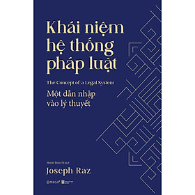 Sách Khái Niệm Hệ Thống Pháp Luật