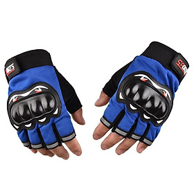 Găng tay xe máy thoáng khí Găng tay đua ngón tay kín cho găng tay xe máy thể thao ngoài trời Color: black 1 Size: one size