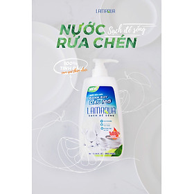 Nước rửa chén Lamaqua - Tinh dầu cam sả 650ml