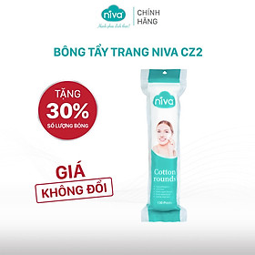 Túi 130 Miếng Bông Tẩy Trang Tròn NIVA Cao Cấp Cz2