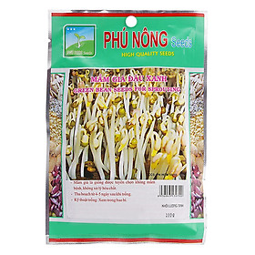 Hạt Giống Mầm Giá Đậu Xanh Phú Nông (100g / Gói)