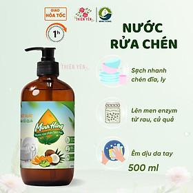 Mua   Nước rửa chén Minh Hồng 500ml an toàn cho bé   Nước rửa chén sinh học dịu nhẹ hương sả chanh