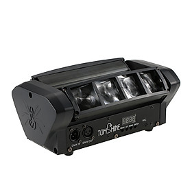 Đèn Tia LED RGBW Sân Khấu Xoay Đầu Bản Nâng Cấp Tomshine DMX512 Hỗ Trợ 10/14CH Kênh Âm Thanh (40W)