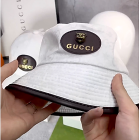 Combo nón cặp nam nữ logo sói phối vải kaki form chuẩn thời trang đường phố cao cấp