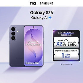 Điện Thoại Samsung Galaxy S26 (12GB/256GB) - Hàng Chính Hãng -  Trắng