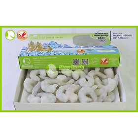 Tôm Thẻ Sinh Thái Hữu Cơ Bóc Nõn Size Lớn - Hộp 500Gr