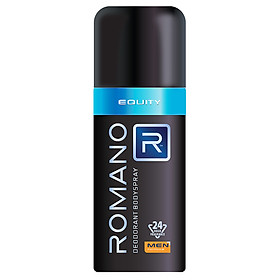 Xịt Ngăn Mùi Toàn Thân Romano Equity 150ml