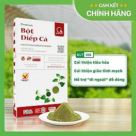 Bột Diếp Cá Quảng Thanh 100% Nguyên Chất Sấy Lạnh - Hỗ trợ táo bón, trĩ