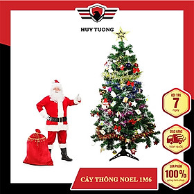Mua Cây thông noel trang trí giáng sinh màu xanh nhiều kích thước tặng kèm đầy đủ phụ kiện trang trí cao cấp
