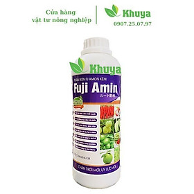 Phân bón FJ Amon Kẽm Fuji Amin 1 lít Đâm chồi - Ra hoa - Tăng sản lượng