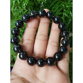 Vòng tay thạch anh tóc đen VIP, đá trong, tóc nhiều