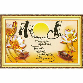 Mua Tranh thêu Công ơn cha mẹ 222967 kích thước :60×39cm