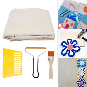 4 Pieces  Cloth Final Backing Cloth Scraper  Brush  Cloth for   Fabric Thick Backing Fabric