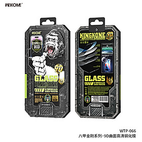 Mua Kính cường lực KINGKONG WEKOME Thiết kế mới nhất - Chất lượng cải tiến - Có màng bảo vệ loai WTP- 066 - Hộp sắt Full Box HÀNG NHẬP KHẨU