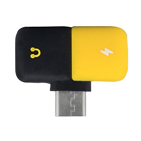 Capsule 2 In 1 USB C Type-c Headphone Audio & Charger Adapter Splitter