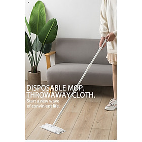 Mua Cây lau nhà tĩnh điện thay thế bằng khăn giấy ướt không cần giặt lại
