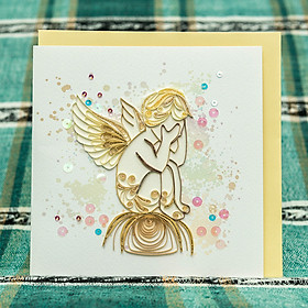 Thiệp Giấy Xoắn Chủ Đề Con Người - CNP1504