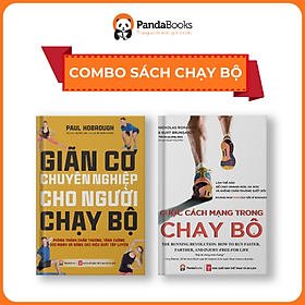 Sách Pandabooks conbo 2 cuốn Giãn cơ chuyên nghiệp cho người chạy bộ+Cuộc cách mạng trong chạy bộ