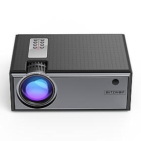 Blitzwolf BW-VP1 LCD Projector 2800 Lumens Support 1080P Input Multiple Ports Portable Smart Home Theater Projector With Remote Control