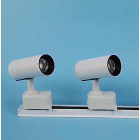 Mua Combo 2 đèn led rọi ray ống bơ 3w + thanh ray 0.5m