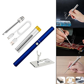 Portable Soldering Iron Kit Efficient 1100mAh Battery for Indoor Outdoor