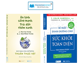 Sách mới: Ăn lành sống mạnh + Bí mật dinh dưỡng (TB2025) - Hoa Di