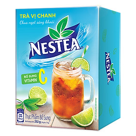 Trà NESTEA vị Chanh (Hộp 18 gói x 14g)
