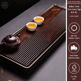 Mua KT 42 Khay Trà Tre Cao Cấp  Chữ Nhật Nhỏ