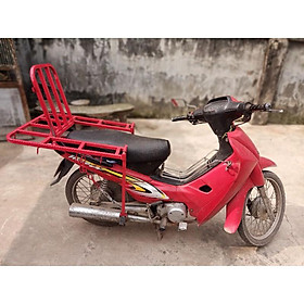 Mua GIÁ CHỞ HÀNG XE MÁY MỞ CỐP ĐỔ XĂNG -TẶNG KÈM 2 DÂY CHẰNG - KÍCH THƯỚC 60x70CM