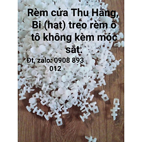 Hạt (Bi) Treo Rèm Ô Tô Không Kèm Móc Sắt - Bịch 30 cái