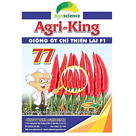 Hạt giống ớt chỉ thiên lai F1 AGRI-KING 77 - ( Gói 5gram - 1366 hạt )