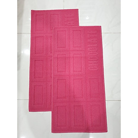 Mua Bộ 02 Thảm bếp cao cấp chống trượt CONDOR JAPAN 0.45X0.9m và 0.45X0.9m Nhập khẩu từ Nhật-HỒNG HỌA TIẾT 3D NỔI ẤN TƯỢNG