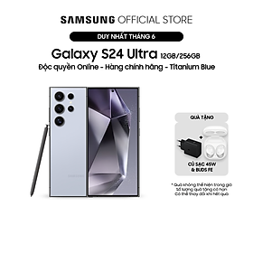 Điện thoại Samsung Galaxy S24 Ultra 12GB/256GB - Độc quyền Online - Hàng chính hãng