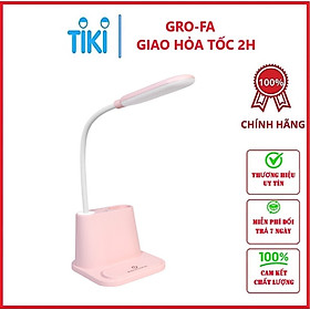 Mua Đèn để bàn chống cân 4in1 (đèn  ngăn đựng bút  giá điện thoại  sạc usb) - Hàng chính hãng ( Giao màu ngẫu nhiên)