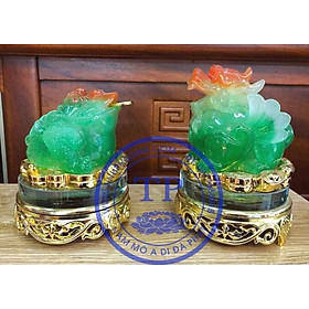 Mua Đôi Cóc Tỳ Hưu Phong Thuỷ đế kính Cúng thần tài chiêu tài hút lộc TM12122