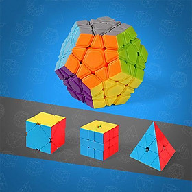 Bộ quà tặng các khối rubik Megaminx hình Kim Tự Tháp MOYU