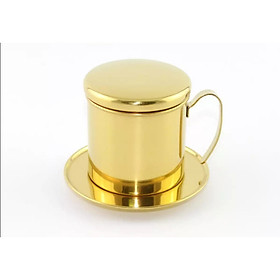 Mua PHIN CAFE INOX 304 MẠ VÀNG
