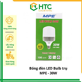 Mua Bóng đèn led Bulb Trụ Nhôm 30W  seri LB  LB-30T  LB-30V  LB-30N - Thương Hiệu MPE