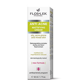 Kem kiểm soát dầu và điều tiết nhờn Floslek Pharma Mattifying Cream 50ml