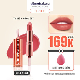 Son Thỏi Lì Mịn Chotto Matte Yumeisakura Hồng Đất Love Me Tonys Pink Lipstick YMS15 3.5g