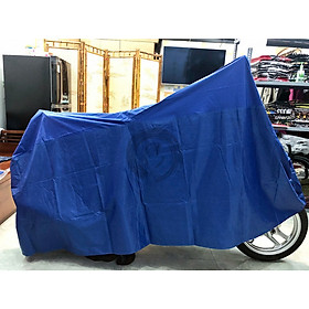 Áo phủ che xe máy loại tốt bền màu xanh dương PKXM003