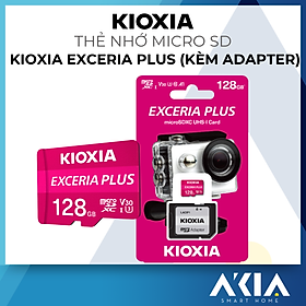 Mua Thẻ nhớ Micro SDHC Kioxia Exceria Plus UHS-I Kèm Adapter - 32GB / 64GB / 128GB / 256GB  tốc độ cao  hỗ trợ video 4K - HÀNG CHÍNH HÃNG